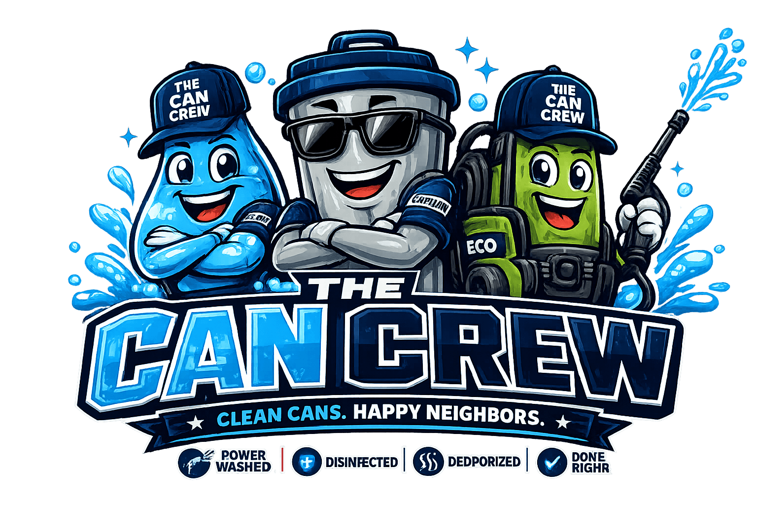 The Can Crew — clean cans, happy neighbors